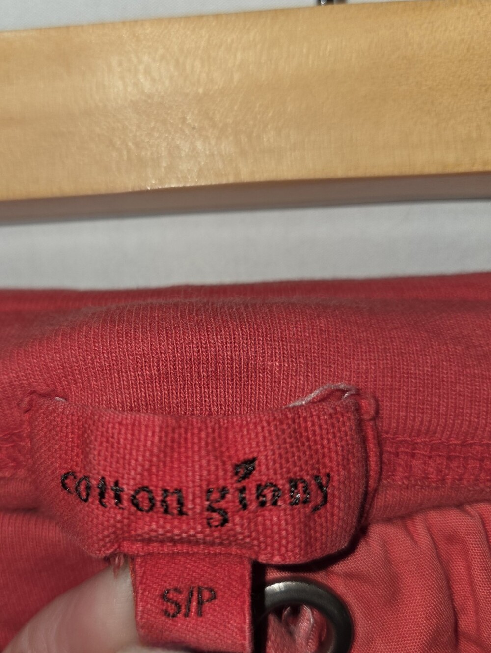 Y2K Cotton Ginny Ecoganic Orange/Pink Skirt Organic Cotton Sz S Cottagecore - Picture 3 of 6